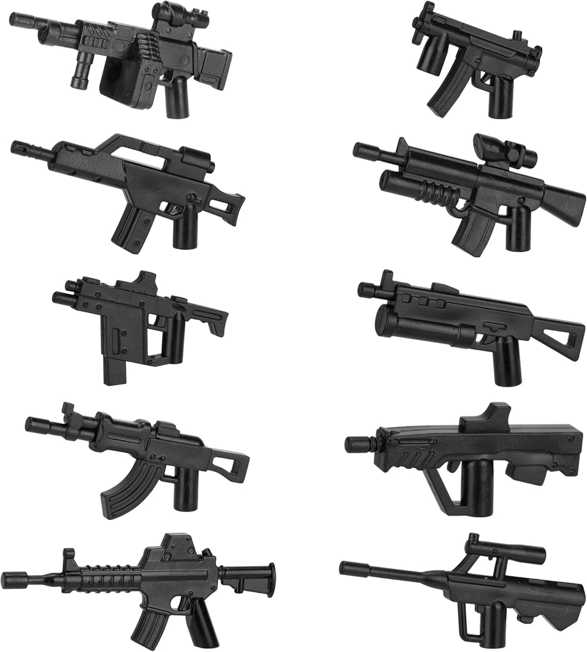 Weapons Pack Military Toy Set Building Blocks Model for Soldier - Weapons Pack