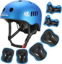 KAMUGO Kids Bike Helmet Set - Blue