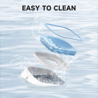ELS PET No Spill Dog Cat Bowl 35oz 1L Anti Slip Travel Water - 1L / Blue - image 4