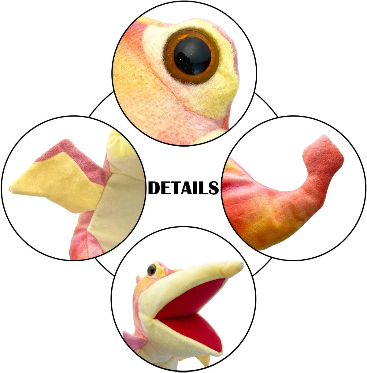 Puppet Hand Puppets for Kids - Dinosaur 2 - image 3