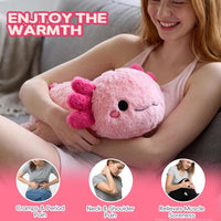 Highland Cow Stuffed Animals - Pink Axolotl - image 4