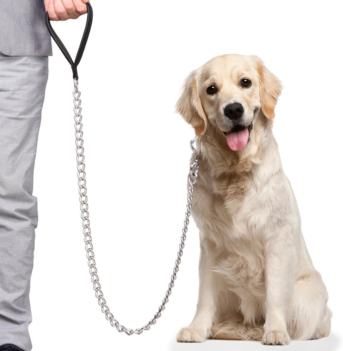 Heavy Duty Dog Chain Leash - 4 ft. x 5.0 mm (60-200 lbs.)
