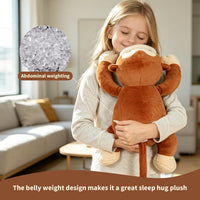 CSVBTRF Weighted Stuffed Animals - Orange Monkey - image 4