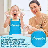 5 Pack Kids Apron Adjustable Children Apron with 2 Pockets Children - Multicolor / 5 - image 4