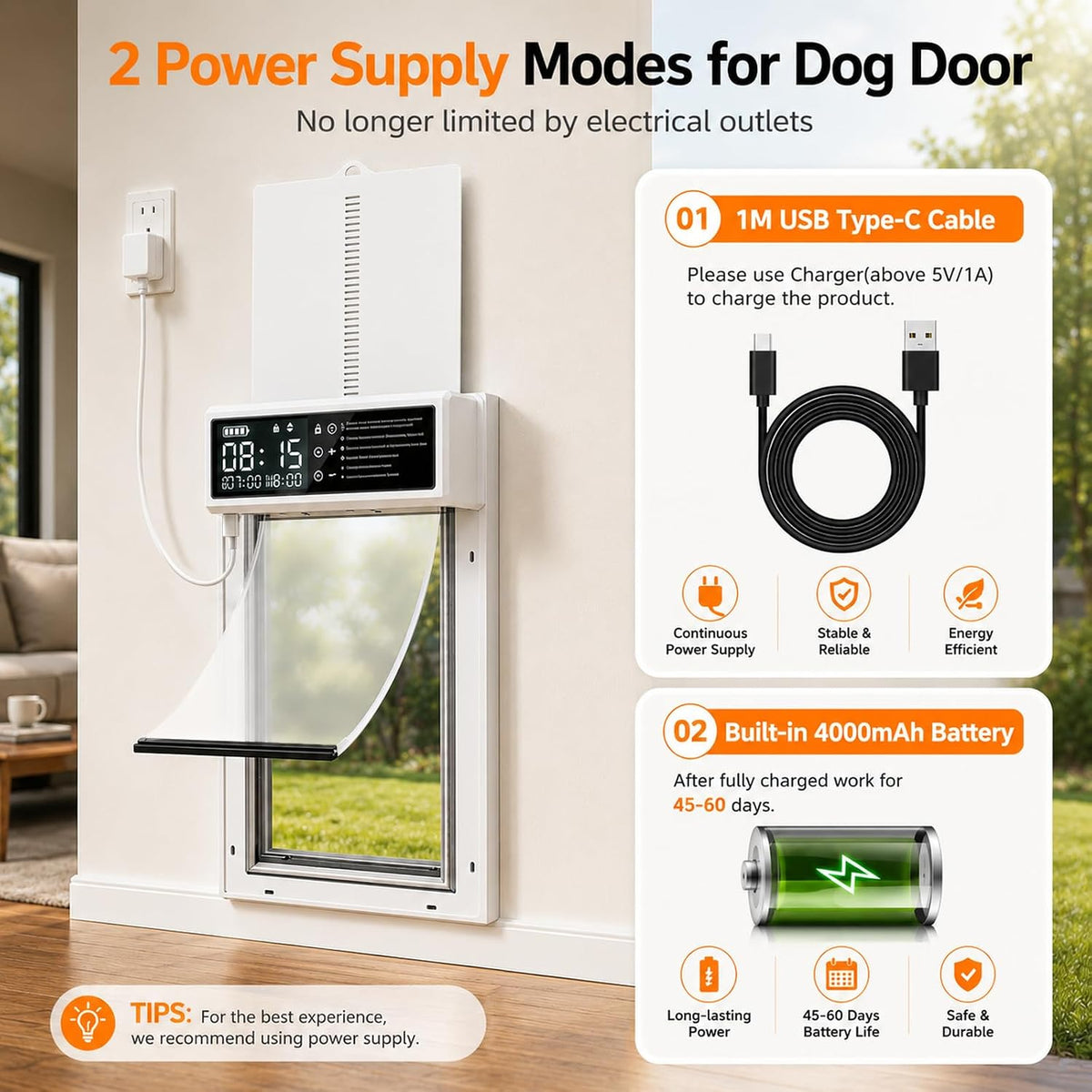 Automatic Dog Door with Timer - image 4