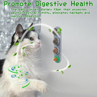 CCINEE Catnip Balls for Cats Wall Catnip Toys Edible Cat Toys for Cat Lick Safe Healthy Kitten Chew Toys Teeth Cleaning Dental Cat Toys(4 Flavor)
