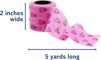 PetFlex Pet Pack – Flexible Self-Adhering Elastic Bandage for Wound Care – First Aid Wrap for Small Animals Like Dogs, Cats, and Other Pets - 2 inch, 36 Rolls
