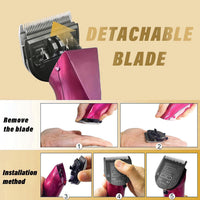 3-Pack 5-in-1 Replacement Blade Compatible with Wahl Animal Bravura - Black / 3 Pack - image 3