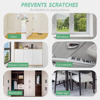 Door Protector from Dog Scratching 118" x 8.2" Cat Scratch Door Frame - 200" x 8.2" - image 4
