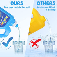 Bubble Solution Refill - 70 OZ Non-Toxic Pre-Mix Refill for Bubble Machine – Fun for Kids & Family - Blue-70 Ounce - image 2