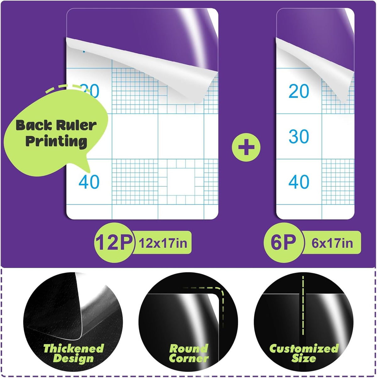JINVOGREEN 18-piece clear cat scratch furniture protector sheets - view 4