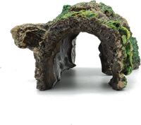 JIH Aquarium Decorations Resin Hollow Tree Trunk Ornament – Essentials for Fish - image 4