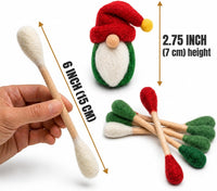 Glaciart One XXL Swabs Cat Toys with Catnip, 2 Pk - Christmas Swabs / Regular - image 3