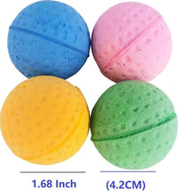 Cat Foam Ball Cat Sponge Ball Toy Soccer Toy – Essentials for Cats - 12 Pack Mixed - image 2