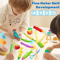 Dough Tools 55 PCS Dough Play Tools Set for Kids - 24 pcs - image 4
