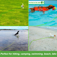Vivifying Floating Long Dog Leash - 20ft / Green - image 4
