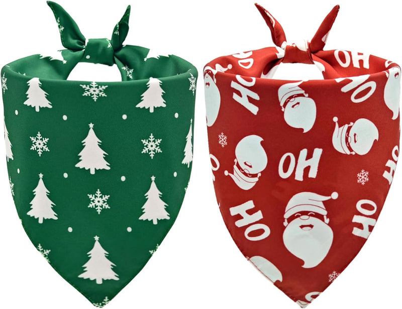Halloween Dog Bandanas, Pumpkin and Cute Ghost Pet Scarf - Christmas Dog Bandana