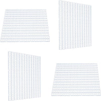 Aquarium Fish Tank Bottom Isolation 8 Pcs, Plastic Egg Crate – Essentials for Fish - L 4pcs - image 2