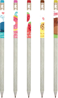 Halloween Smencils Cylinder, HB #2 Scented Smelly Pencils - Sweetheart - image 4