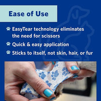 PetFlex Color Pack – Flexible Self-Adhering Elastic Bandage for Wound Care – First Aid Wrap for Small Animals Like Dogs, Cats, and Other Pets - 2 inch, 6 Rolls