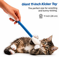 Glaciart One XXL Swabs Cat Toys with Catnip, 2 Pk - Blue Swabs / XXL - image 2