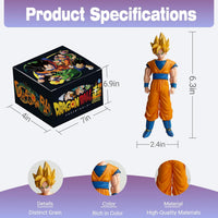 EAZZ 8 piece anime super hero action figures set, 7.8 inch warrior figurines - view 3