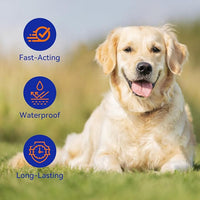 Flea and Tick Prevention for Dogs, Addcool Dog Flea and Tick Treatment, Flea & Tick Control Topical Drops, 3 Doses, Vet-Recommended(23-44 lbs)