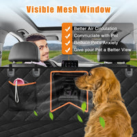 Kytely Dog Car Seat Cover for Back Seat - Black / X-Large - image 3