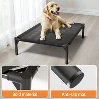 Elevated Breathable Mesh Pet Bed, Indoor Or Outdoor Use, Sizes For Small To XL Pets