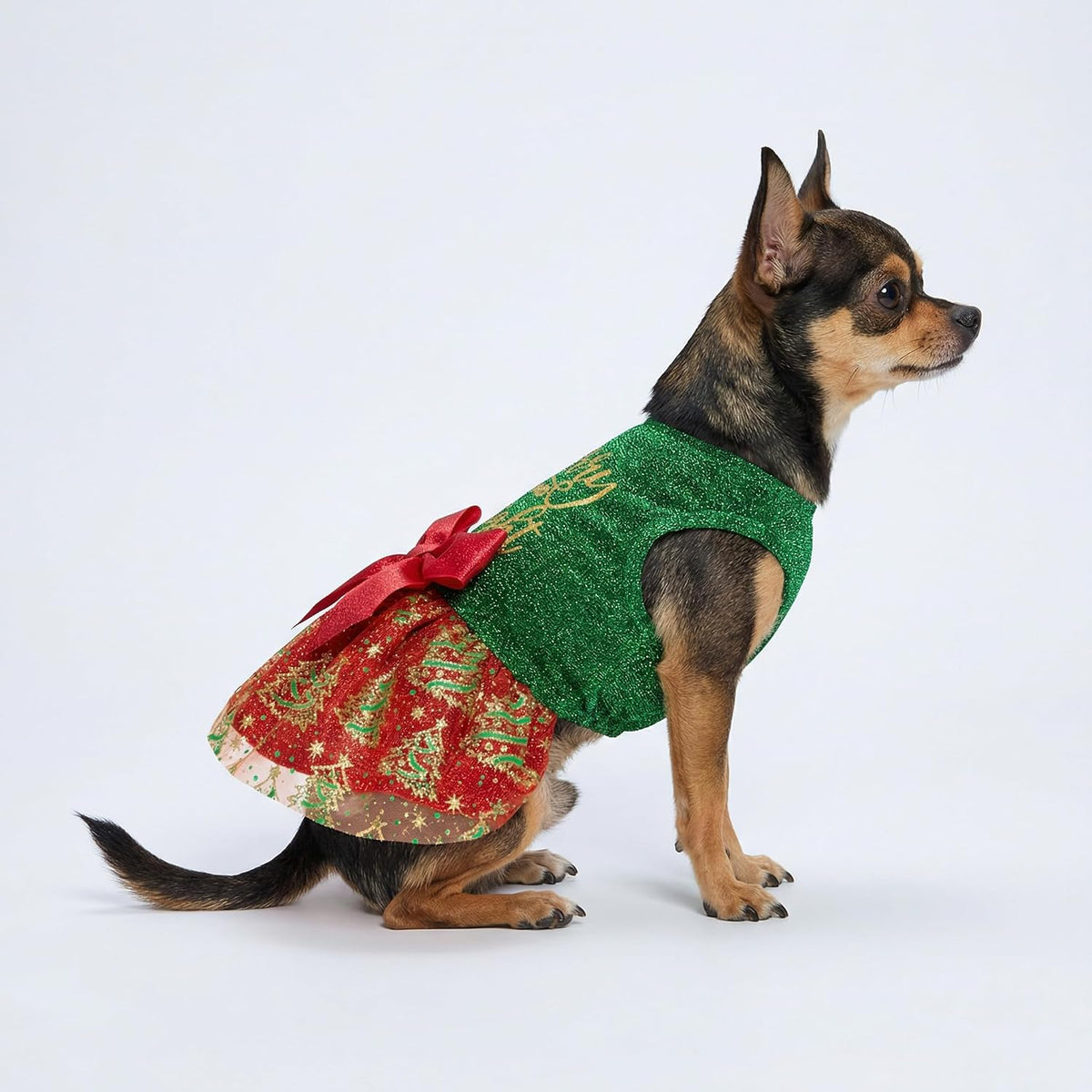Fitwarm Birthday Girl Dog Tulle Dress - X-Small / Furry and Bright - image 3