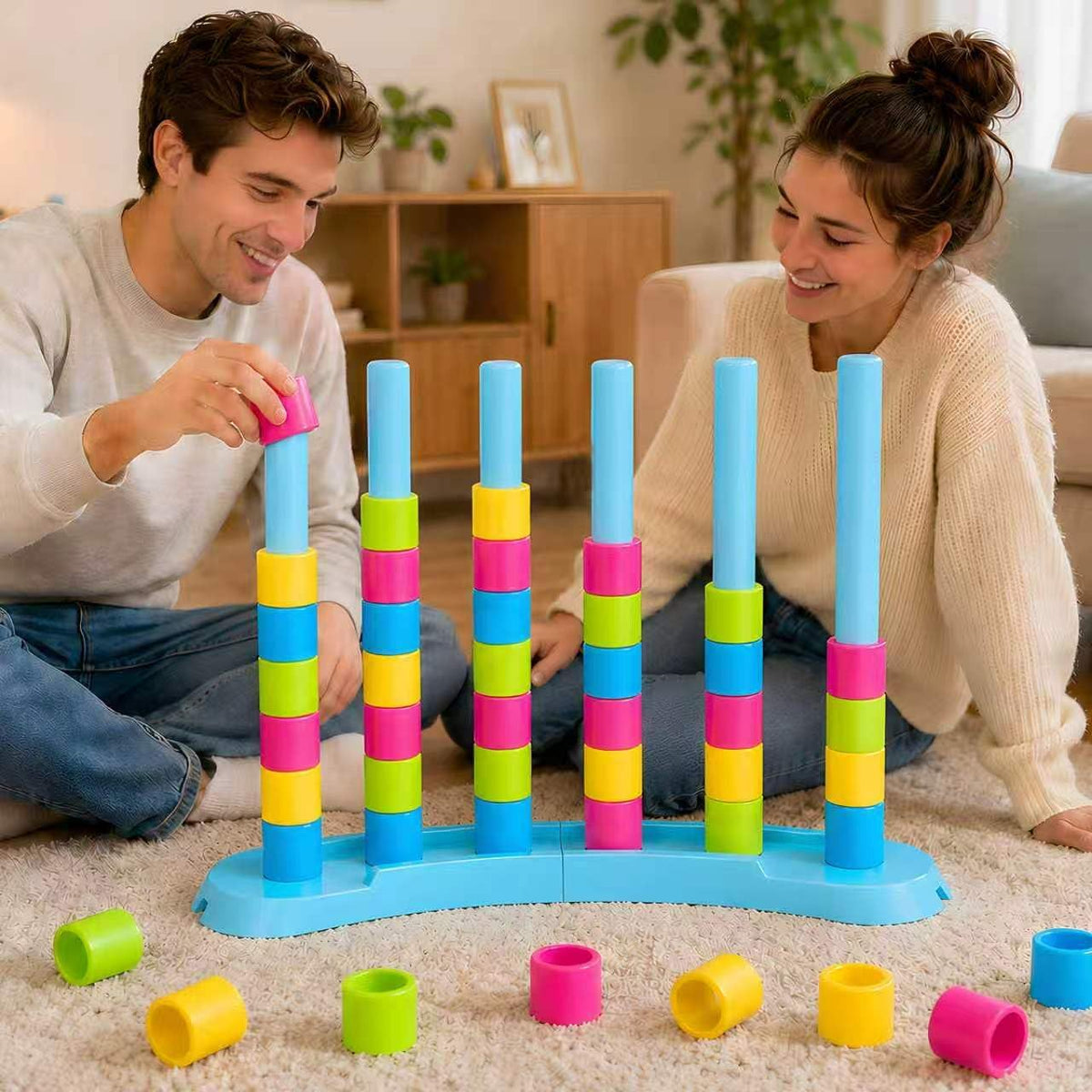 2 Pack Color Matching Challenge Game - Mixed Color / XL- 1 Pack