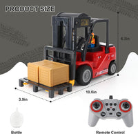1:24 RC Forklift for Kids - Forklift&cranes(red) - image 2