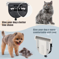 3Pcs 5-in-1 Adjustable Pet Clipper Blades - Grey-4 - image 4