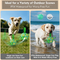 Interactive Dog Toys Dog Soccer Ball to Keep Them Busy – Essentials for Dogs - Green - image 4