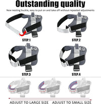Bolux Dog Harness, No-Pull Reflective Dog Vest, Breathable Adjustable Pet Harness with Handle for Outdoor Walking - No More Pulling, Tugging or Choking