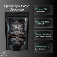Obsidian Birch Carpet Freshener Powder: Powerful Odor Eliminator for Home, Upholstery Deodorizer, Carpet Deodorizer, Pet Urine - Birch & Black Pepper Fragrance