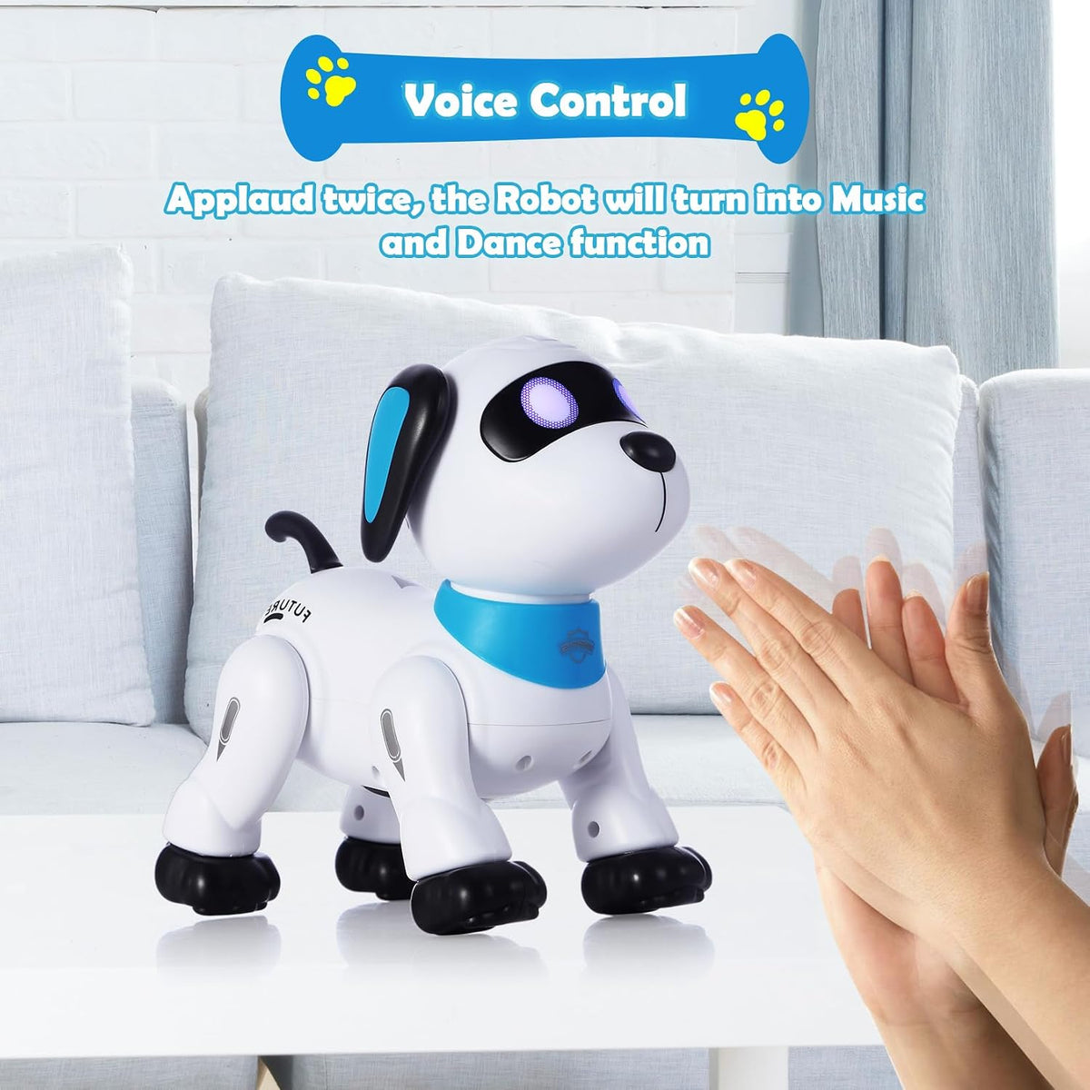 yiman Remote Control Robot Dog Toy - Pink - image 3