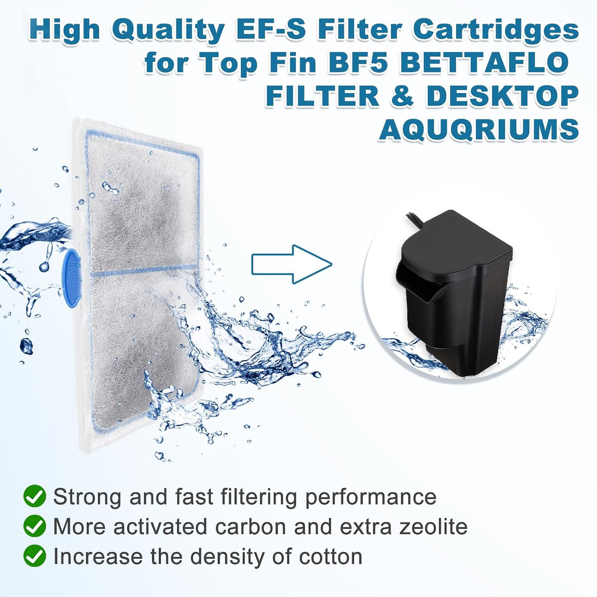 24 Pack Filter Cartridges Compatible with EF-S Element and BF5 - 6 Pack - image 2