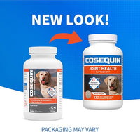 Nutramax Cosequin for Dogs Joint Health Supplement, Contains Glucosamine for Dogs, Plus Chondroitin and MSM, Supports Healthy Joints, For All Breeds and Sizes, Chewable Tablets, 132 Count