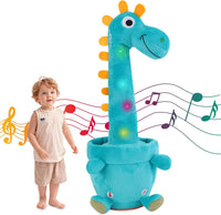 Dancing Talking Giraffe Toy, Singing Giraffe Baby Toys for Kids – Fun for Kids & Family - Dancing Dinosaur