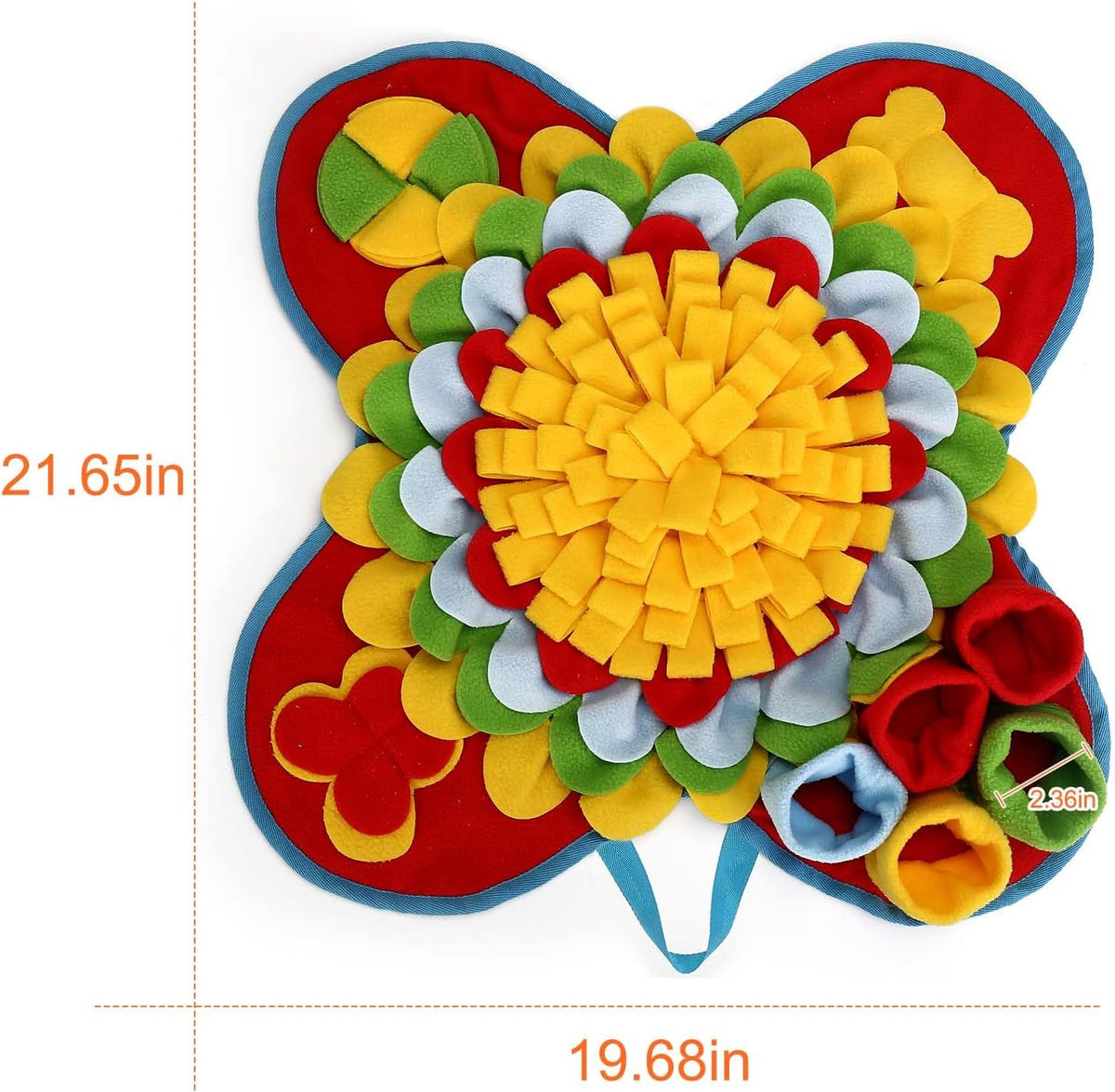 Snuffle Mat for Small Medium Dogs Nose Smell Training - Muilticolor - image 2