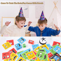 Wooden Face Changing Magic Cube Game with Bell - image 4