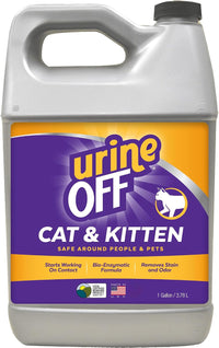 Urine Off Kitten & Cat Pet Stain Remover - 1 gallon