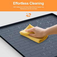 Pee Pad Tray Holder for Dogs - Dark Gray / 34"L x 28"W - image 4