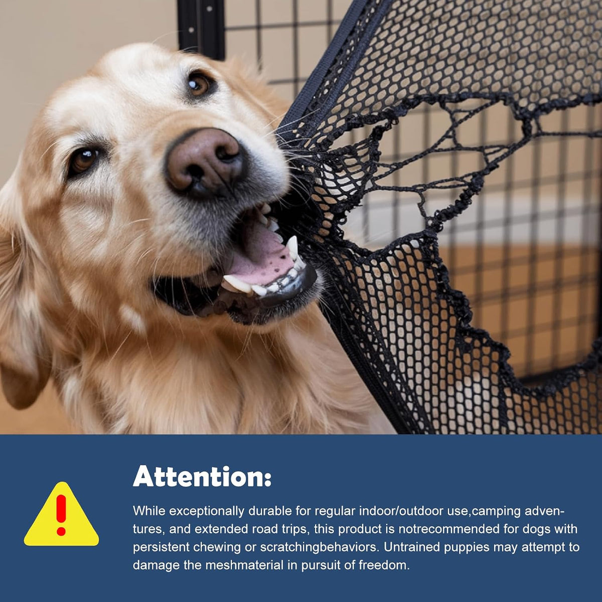 42 Inch Collapsible Dog Travel Crate for Soft Blanket and Foldable - image 3