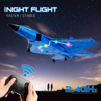 RC Plane, F22 RC Airplane Fighter Ready to Fly - Blue F-22 Raptor - image 4
