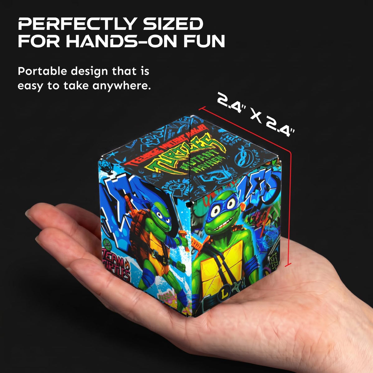 Shashibo Star Trek Magnetic Puzzle Cube - Leo Series 2 / TMNT - image 2