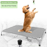 Kuntrust Elevated Outdoor Dog Bed, Medium Size, Cotton Material - Triangle / 4 sided X-Large - image 4