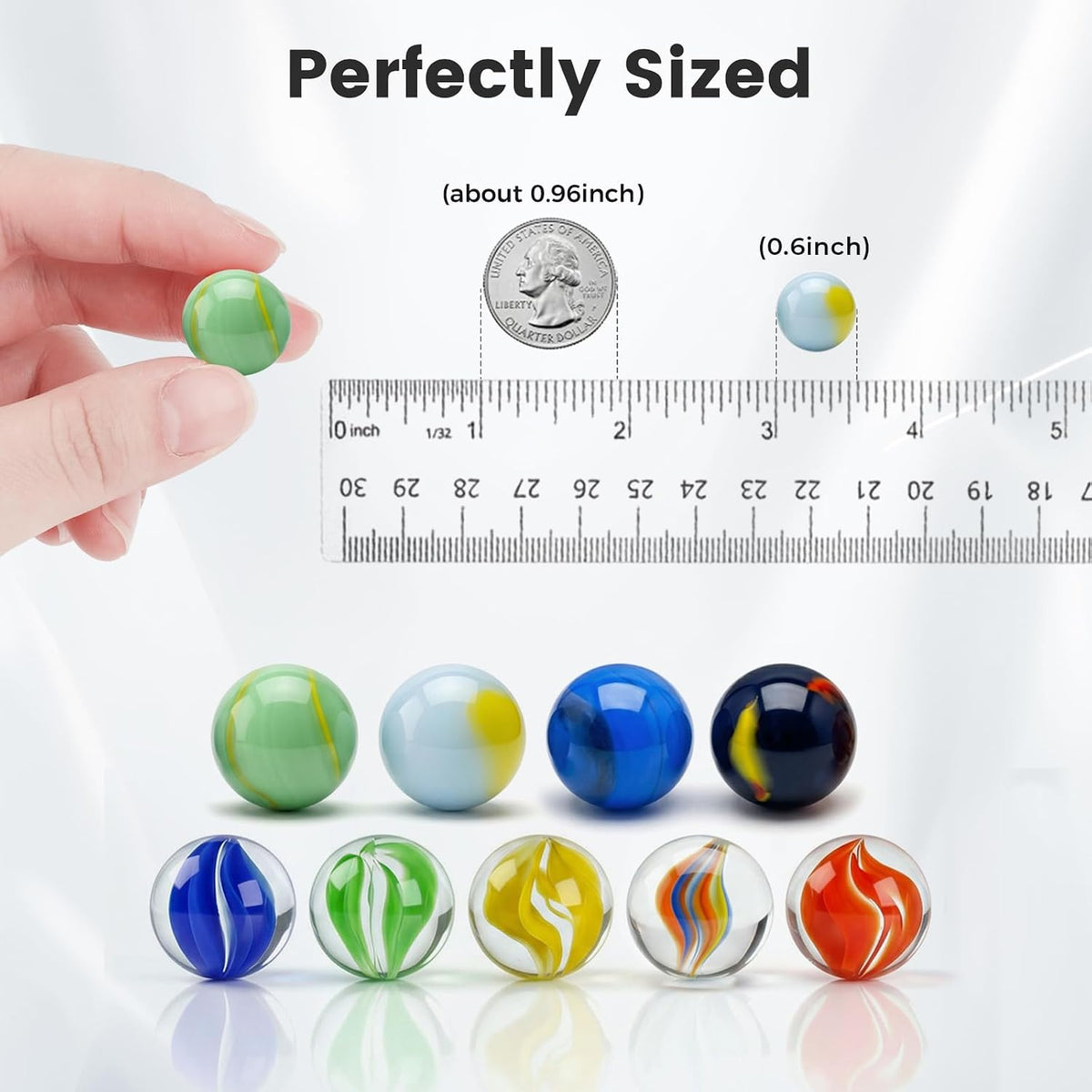 POPLAY Colorful Glass Marbles - image 3
