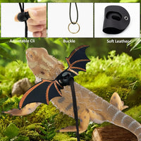Bearded Dragon Leash and Harness Set, Bearded Dragon Accessories - Gray - image 4